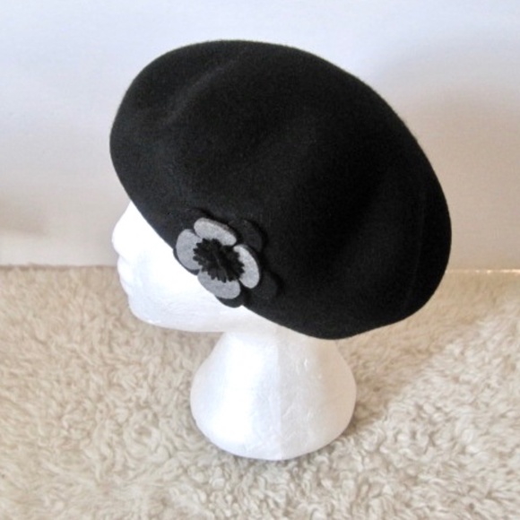 Galliano Sorbatti Wool Beret Hat - Picture 2 of 9